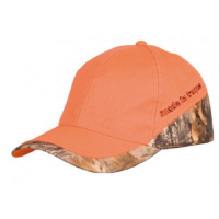 Casquette bicolore orange/camo 3DX